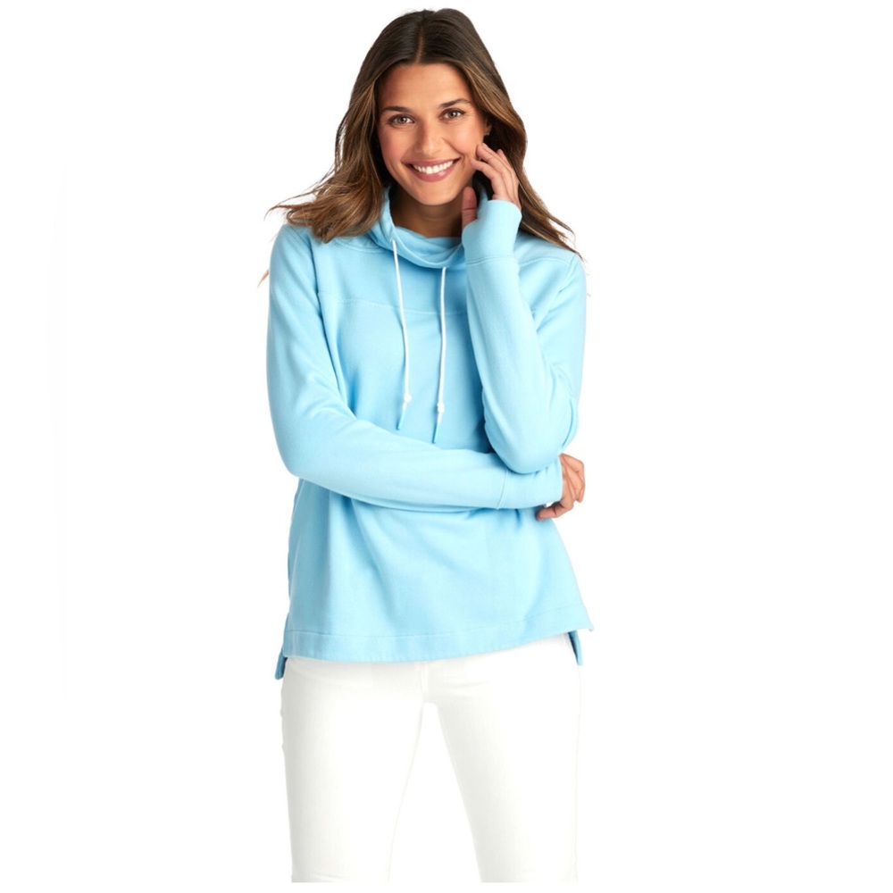 Collegiate Relaxed Funnel Neck Shep Shirt